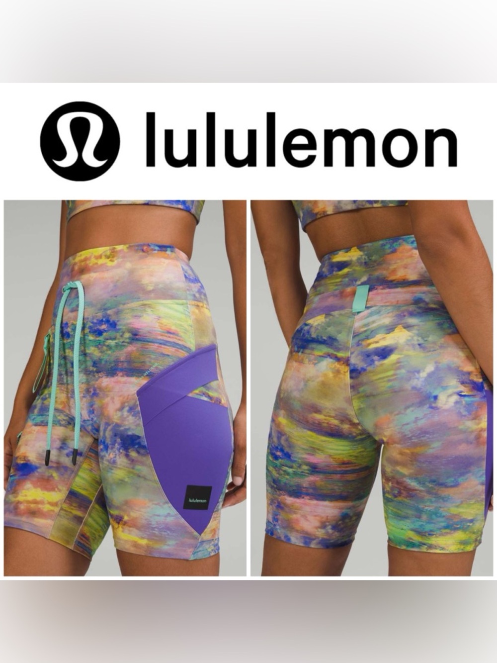 🍋Lululemon Cargo Super-High-Rise Hiking Short 8"